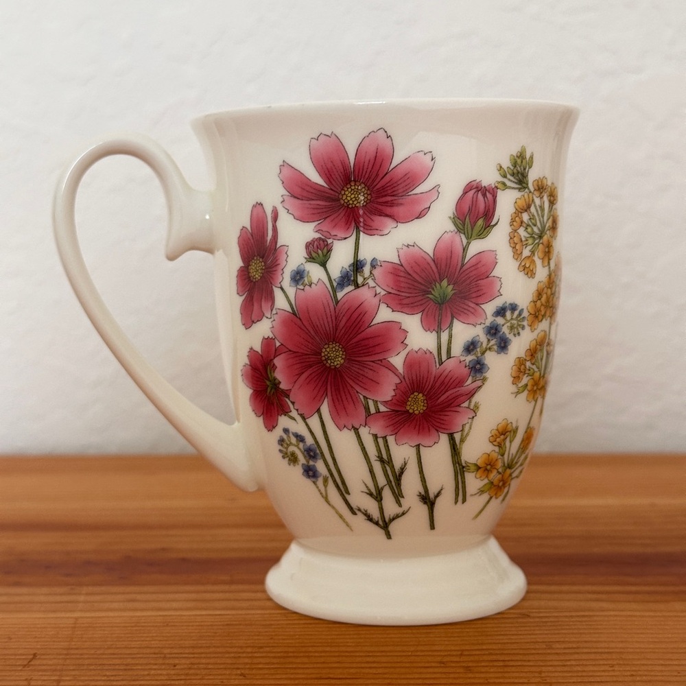Stechcol Floral Bone China Mug